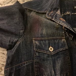 90s Dolce and Gabbana safety pin jacket